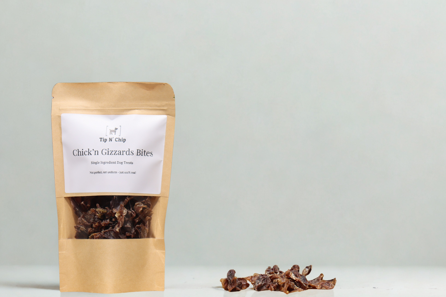 Tip N' Chip Chick'n Gizzard Dog Treats